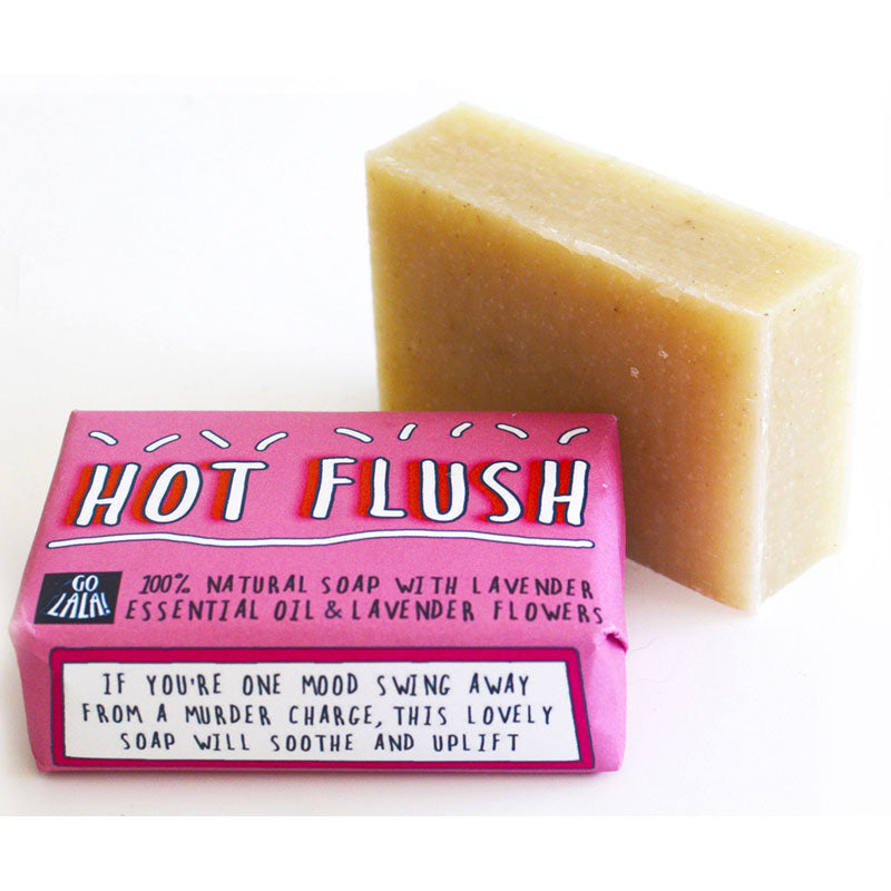 hot flush vegan soap bar