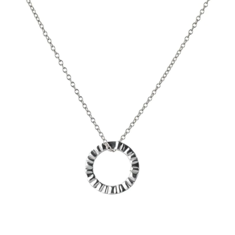 one and eight silver madrid necklace