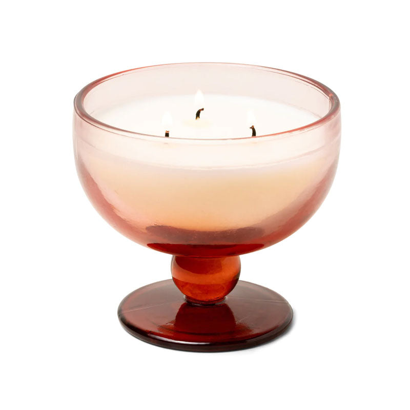 paddywax aura scented candle saffron rose