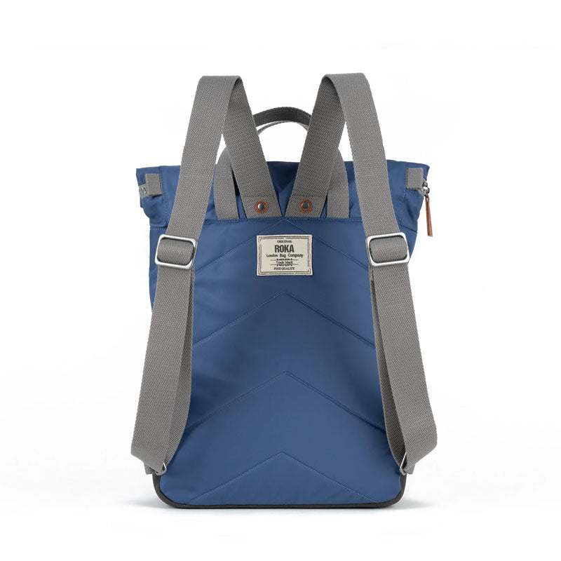 Roka backpack Canfield Medium burnt blue back straps