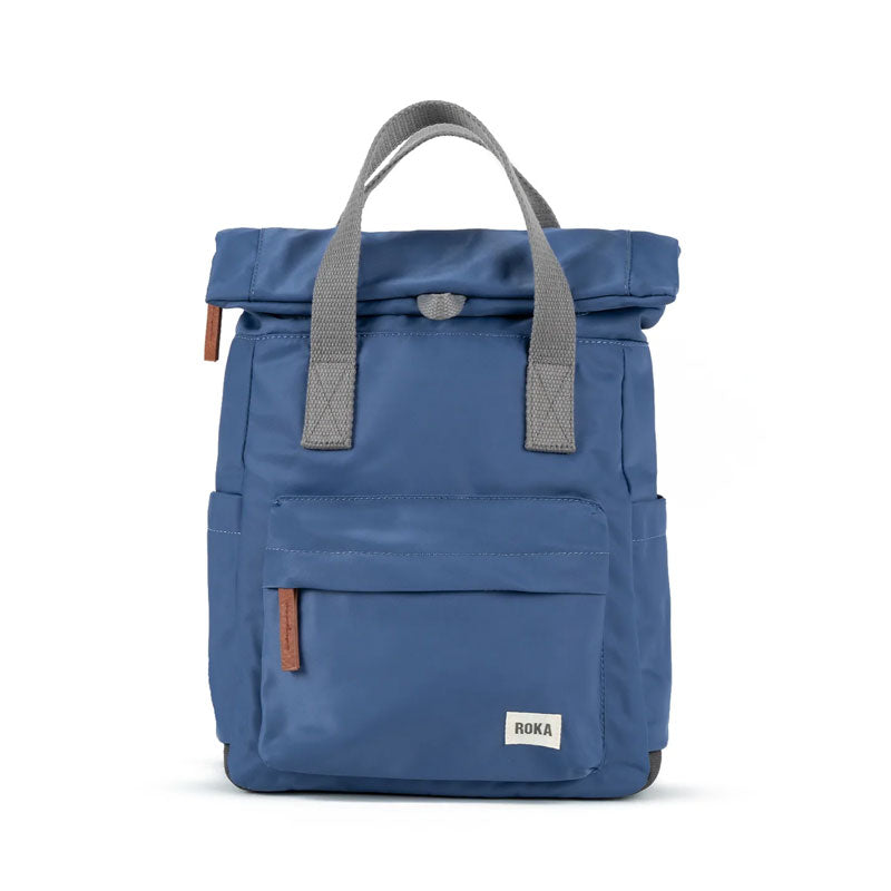 roka backpack small canfield burnt blue Bournemouth stockist