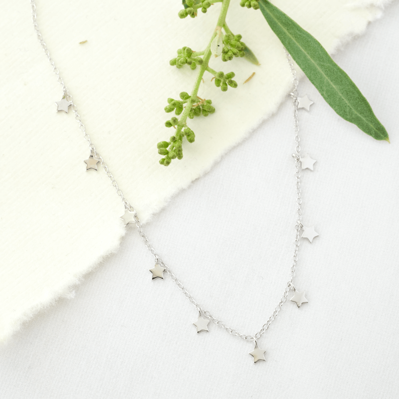 star necklace silver